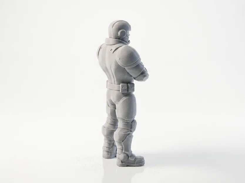 Mô hình Robocop cực ngầu cho fan phim hành động - File in 3D - Image 3