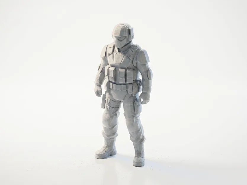 Mô hình RoboCop 3D Printable - Tượng sưu tầm phong cách điện ảnh - Image 1