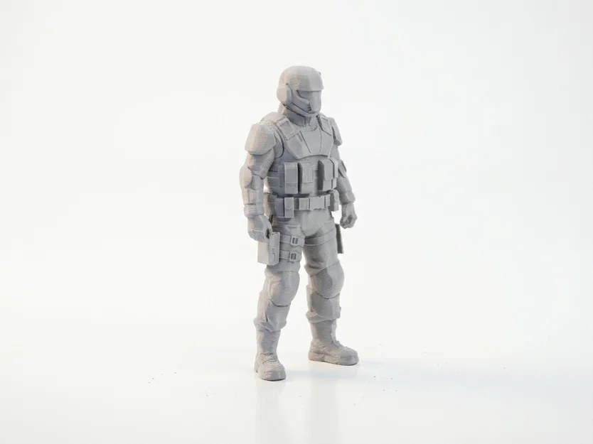 Mô hình RoboCop 3D Printable - Tượng sưu tầm phong cách điện ảnh - Image 2