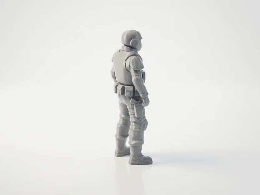 Mô hình RoboCop 3D Printable - Tượng sưu tầm phong cách điện ảnh - Image 3