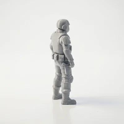Mô hình RoboCop 3D Printable - Tượng sưu tầm phong cách điện ảnh