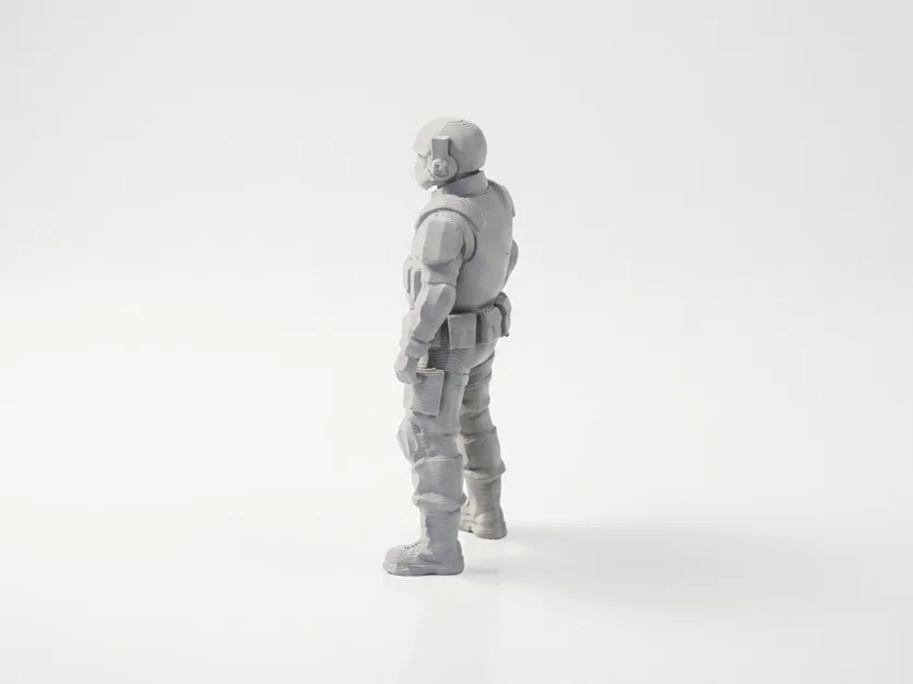 Mô hình RoboCop 3D Printable - Tượng sưu tầm phong cách điện ảnh - Image 4