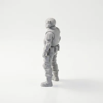 Mô hình RoboCop 3D Printable - Tượng sưu tầm phong cách điện ảnh