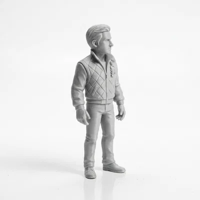 Mô hình 3D Ryan Gosling trong phim Drive