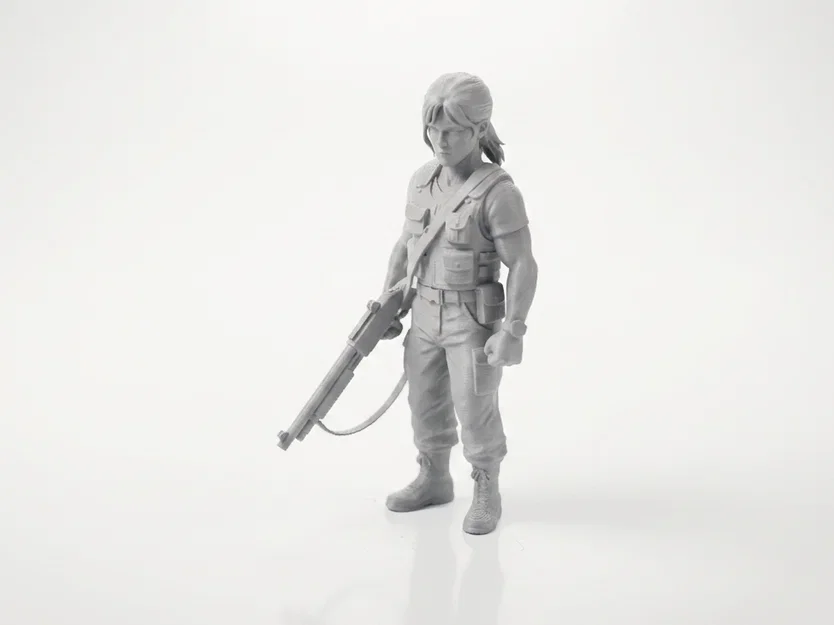Mô hình 3D Sarah Connor - Tượng nhân vật phim điện ảnh có thể in 3D - Image 1