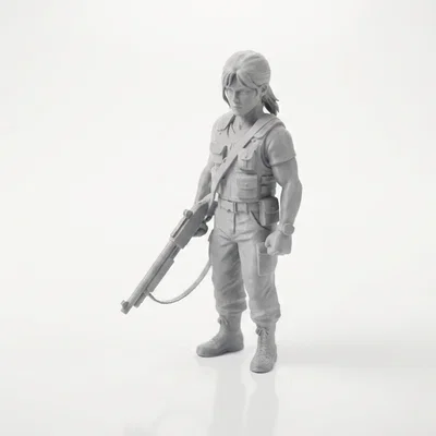 Mô hình 3D Sarah Connor - Tượng nhân vật phim điện ảnh có thể in 3D