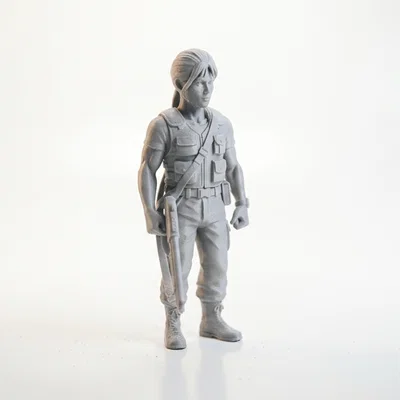 Mô hình 3D Sarah Connor - Tượng nhân vật phim điện ảnh có thể in 3D