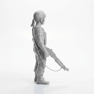 Mô hình 3D Sarah Connor - Tượng nhân vật phim điện ảnh có thể in 3D