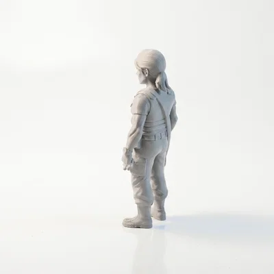 Mô hình 3D Sarah Connor - Tượng nhân vật phim điện ảnh có thể in 3D