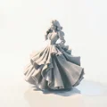 Mô hình 3D Scarlet O'Hara - Nhân vật phim điện ảnh kinh điển - Thumbnail 1