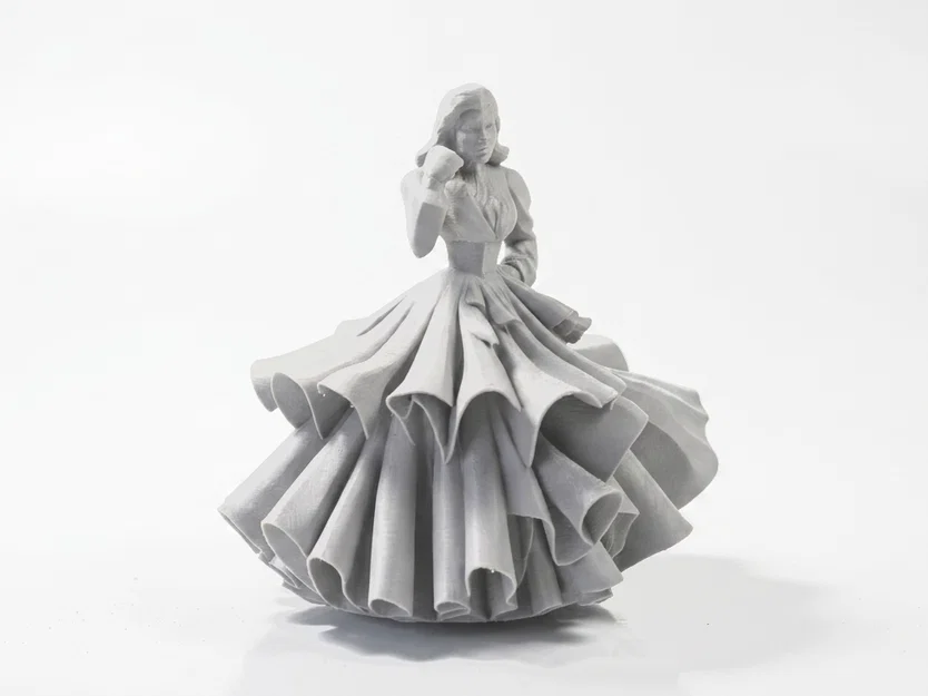 Mô hình 3D Scarlet O'Hara - Nhân vật phim điện ảnh kinh điển - Image 2
