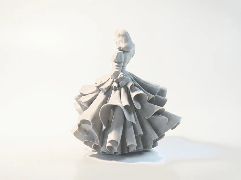 Mô hình 3D Scarlet O'Hara - Nhân vật phim điện ảnh kinh điển - Image 4