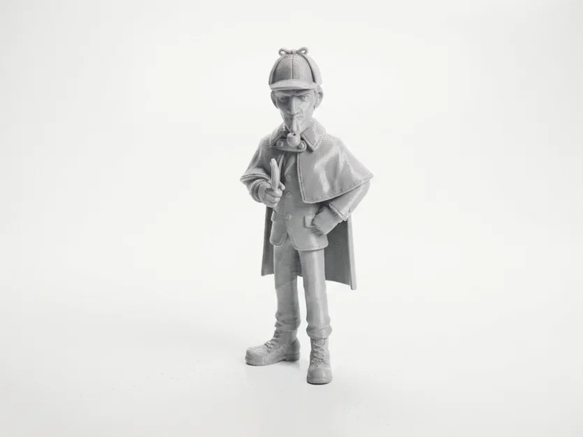 Mô hình 3D thám tử Sherlock Holmes - Image 1