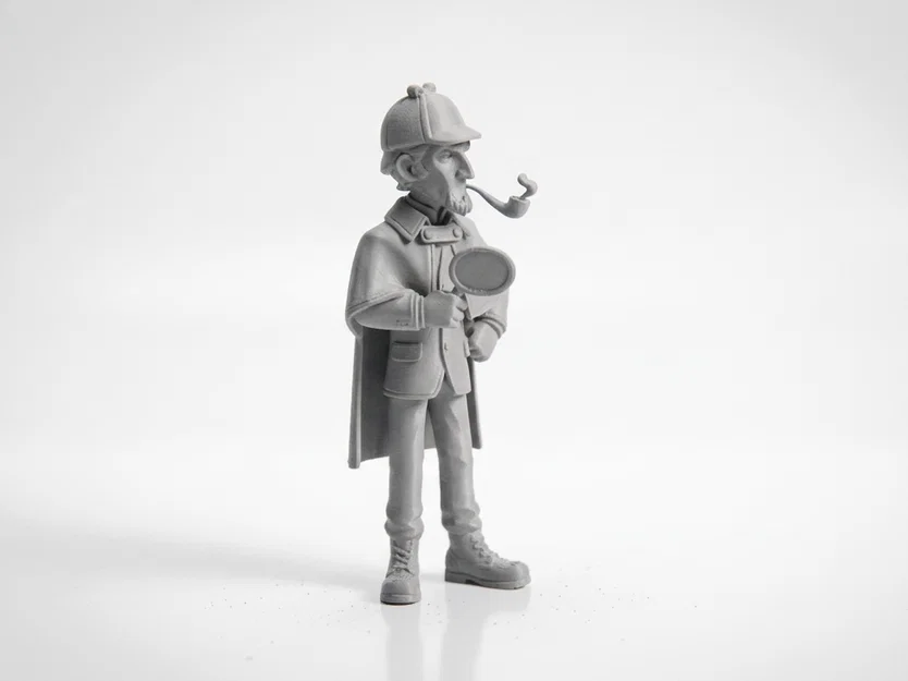 Mô hình 3D thám tử Sherlock Holmes - Image 2