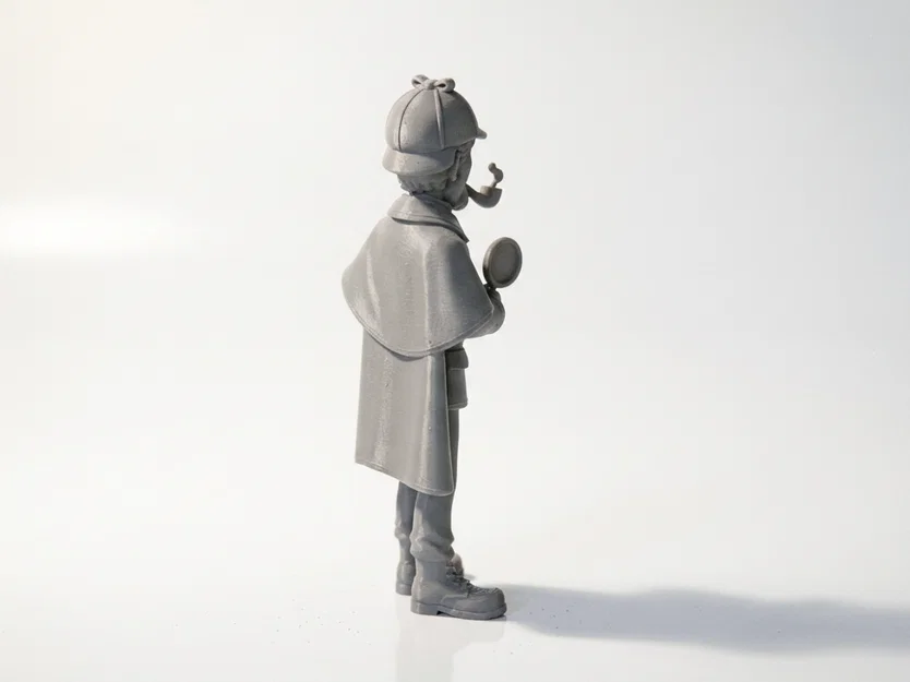 Mô hình 3D thám tử Sherlock Holmes - Image 3