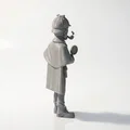 Mô hình 3D thám tử Sherlock Holmes - Thumbnail 3