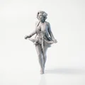 Mô hình 3D Marilyn Monroe - Tượng sưu tầm phong cách điện ảnh cổ điển - Thumbnail 1