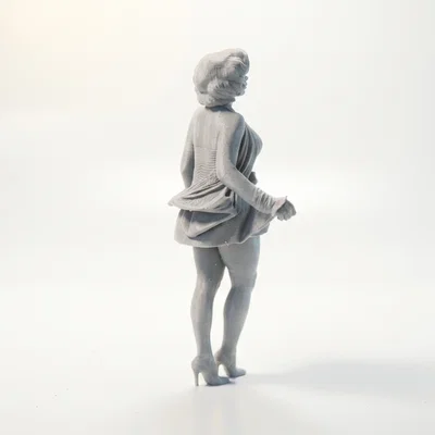 Mô hình 3D Marilyn Monroe - Tượng sưu tầm phong cách điện ảnh cổ điển