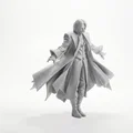 Mô hình 3D nhân vật The Crow - Bản in chất lượng cao - Thumbnail 2