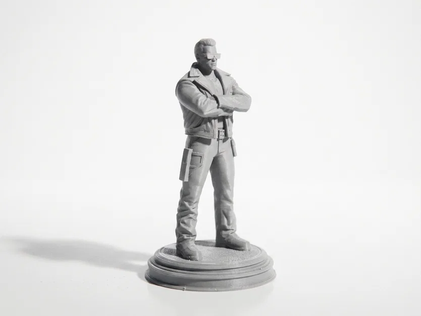 Mô hình Terminator - Tượng 3D in STL sưu tầm từ phim kinh điển - Image 2