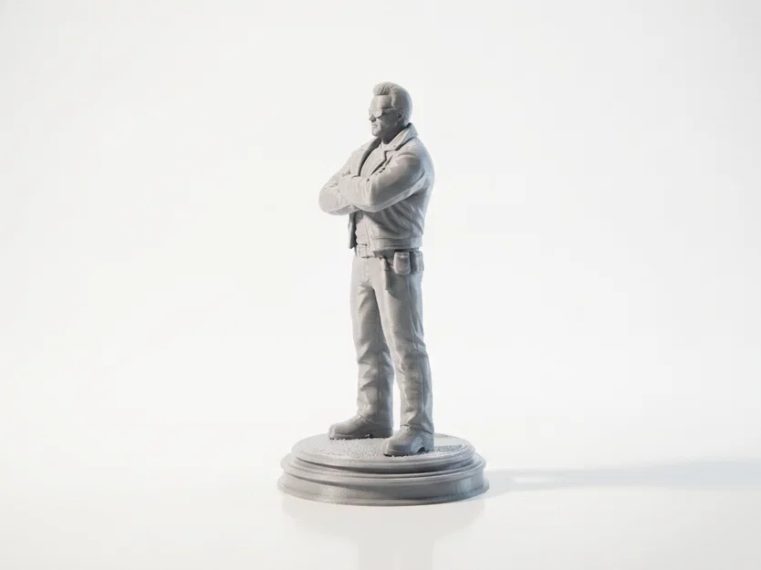 Mô hình Terminator - Tượng 3D in STL sưu tầm từ phim kinh điển - Image 4