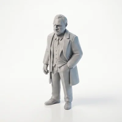 Mô hình 3D Bố Già (The Godfather) - Tượng phim điện ảnh in 3D