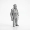 Mô hình 3D Bố Già (The Godfather) - Tượng phim điện ảnh in 3D - Thumbnail 2
