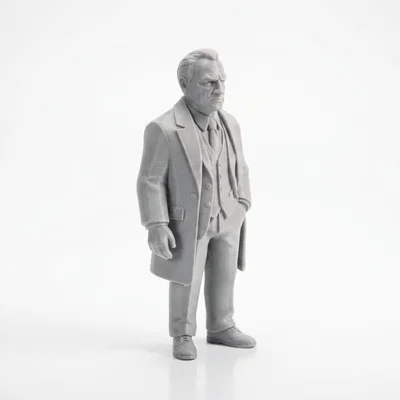 Mô hình 3D Bố Già (The Godfather) - Tượng phim điện ảnh in 3D