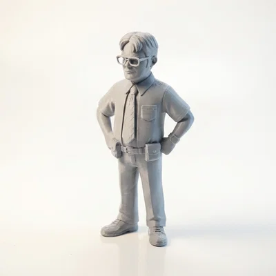 Mô hình Dwight Schrute (The Office) - File in 3D