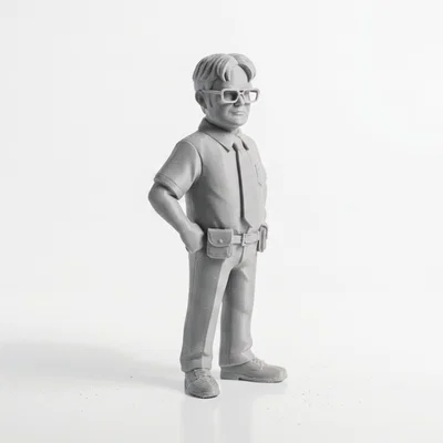 Mô hình Dwight Schrute (The Office) - File in 3D