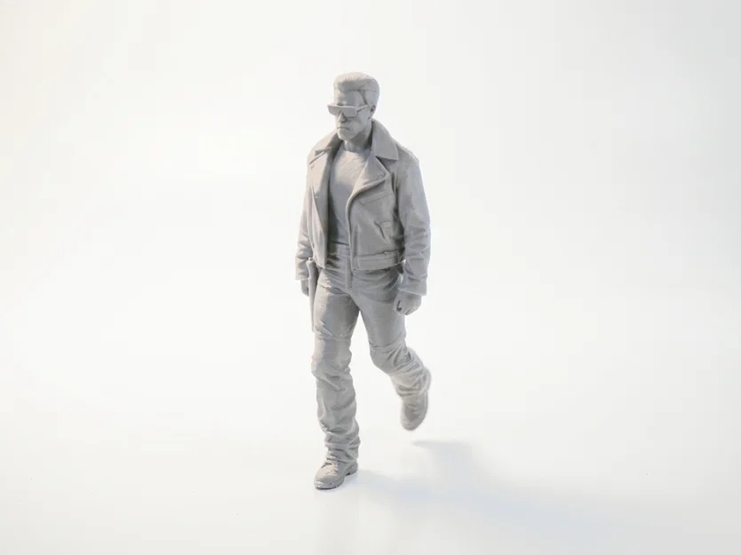 Mô hình 3D Terminator T800 Sát thủ người máy - In 3D cực chi tiết - Image 1