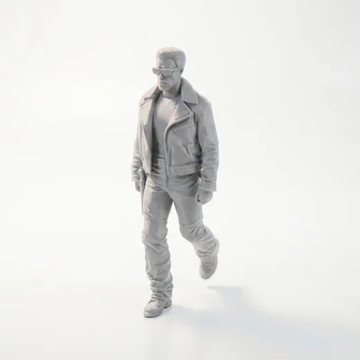 Mô hình 3D Terminator T800 Sát thủ người máy - In 3D cực chi tiết