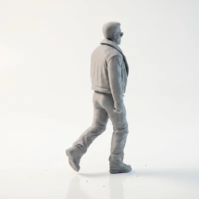 Mô hình 3D Terminator T800 Sát thủ người máy - In 3D cực chi tiết