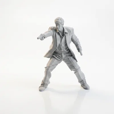 Mô hình 3D Tony Montana - Nhân vật phim điện ảnh Scarface (Có file STL)