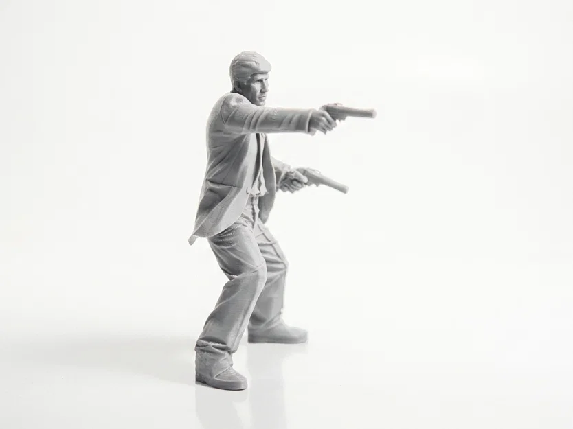 Mô hình 3D Tony Montana - Nhân vật phim điện ảnh Scarface (Có file STL) - Image 2