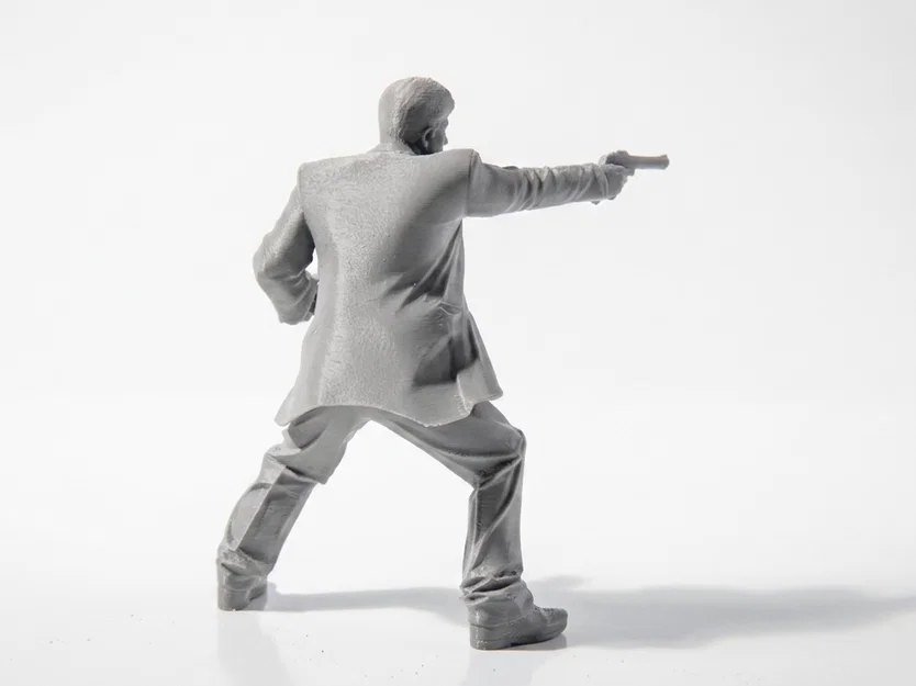 Mô hình 3D Tony Montana - Nhân vật phim điện ảnh Scarface (Có file STL) - Image 3
