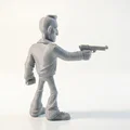 Mô hình 3D Travis Bickle từ phim Taxi Driver - File in 3D sẵn sàng - Thumbnail 3