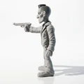 Mô hình 3D Travis Bickle từ phim Taxi Driver - File in 3D sẵn sàng - Thumbnail 4