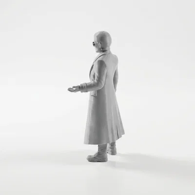 Mô hình 3D nhân vật Trinity trong phim Matrix