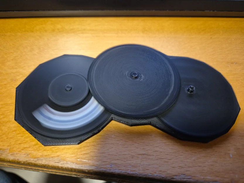 Fidget Gears - Bộ ba bánh răng xoay giải trí giảm căng thẳng - Image 1