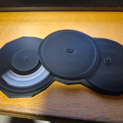 Fidget Gears - Bộ ba bánh răng xoay giải trí giảm căng thẳng