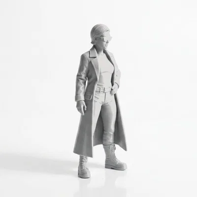 Mô hình 3D nhân vật Trinity trong Matrix