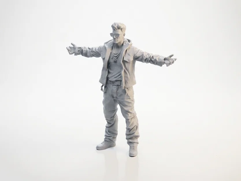 Mô hình 3D Tyler Durden trong phim Fight Club có thể in 3D - Image 1
