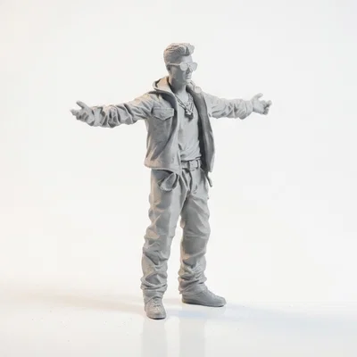 Mô hình 3D Tyler Durden trong phim Fight Club có thể in 3D