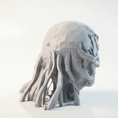 Mô hình in 3D tượng bán thân Vecna - Phim & Truyền hình