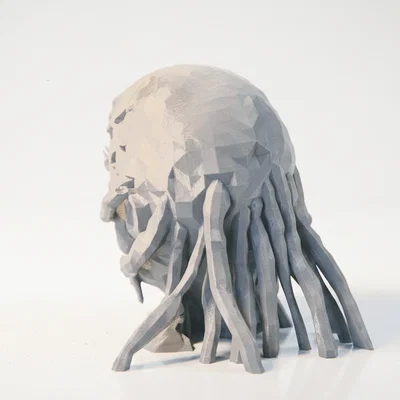 Mô hình in 3D tượng bán thân Vecna - Phim & Truyền hình