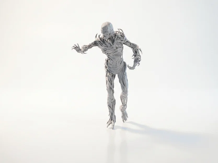 Mô hình Vecna trong phim kinh dị Stranger Things - File STL in 3D - Image 1