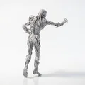 Mô hình Vecna trong phim kinh dị Stranger Things - File STL in 3D - Thumbnail 3