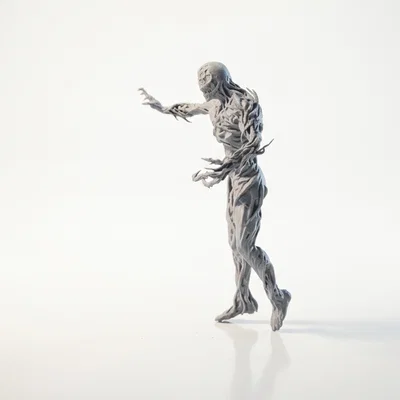 Mô hình Vecna trong phim kinh dị Stranger Things - File STL in 3D