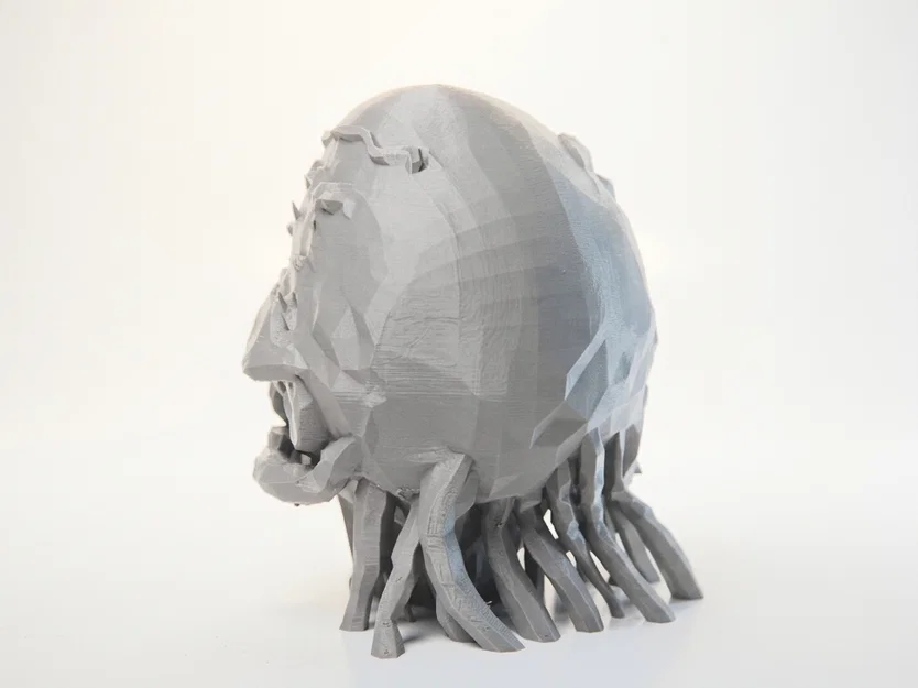 Mô hình 3D Bán thân Vecna từ Stranger Things - STL File - Image 2